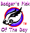 Badger's Pick of the Day Award