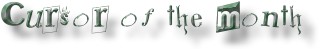 Cursor of the Month