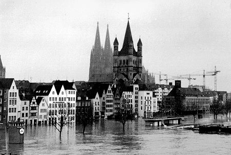 Hochwasser in der Altstadt
