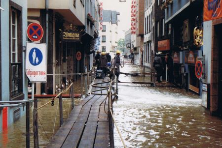 Hochwasser in der Altstadt