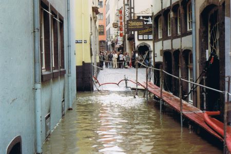 Hochwasser in der Altstadt